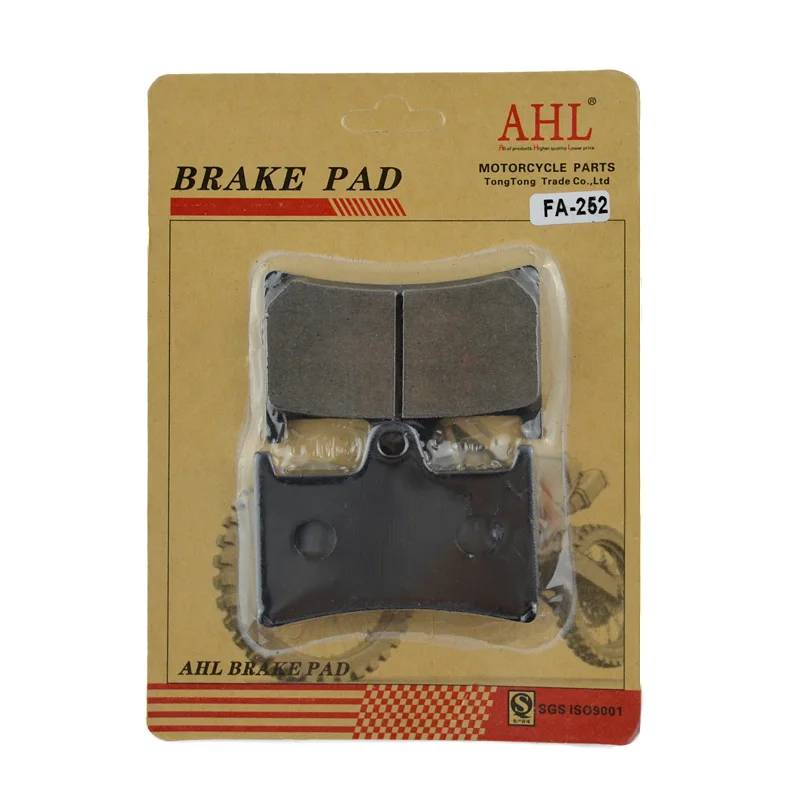 AHL Motorcycle Front and Rear Brake Pads For YAMAHA FZS 600 \