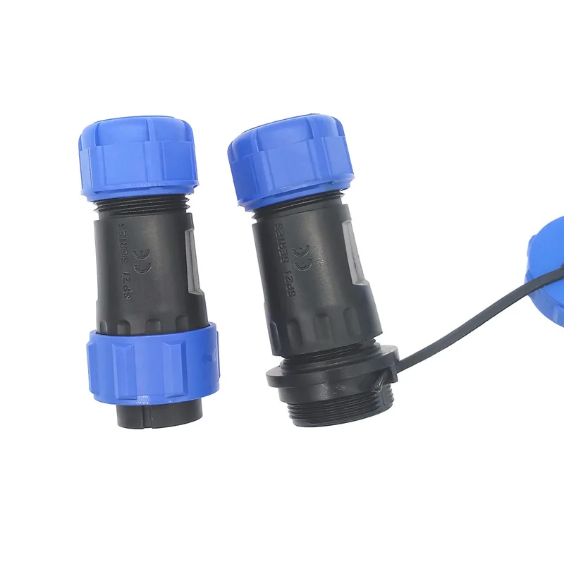 SP2110 SP2111  Waterproof docking connector 2 pin 3pin 4pin 5pin 7pin 9pin 12pin IP68 power cable connector to Cable plug