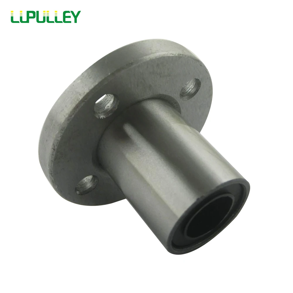 LUPULLEY Steel Flange Coupling Rigidity Flange Plate Metal High Hardness Couplings For Laser 3D Printer DIY Bearing Parts  1PC