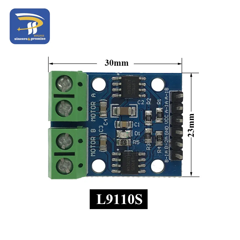 L9110 L9110S / HG7881 HG7881CP Two Road Motor Driven Module For Arduino 2 Channel DC Stepper Motor Driver Board H Bridge