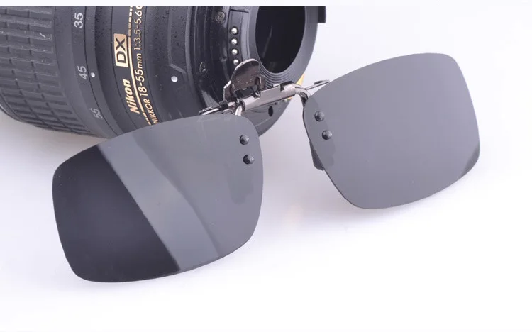 Gafas De Sol De estilo veraniego para hombre, lentes De Sol polarizadas con Clip De aleación, protección Uv 2019, promoción De 400