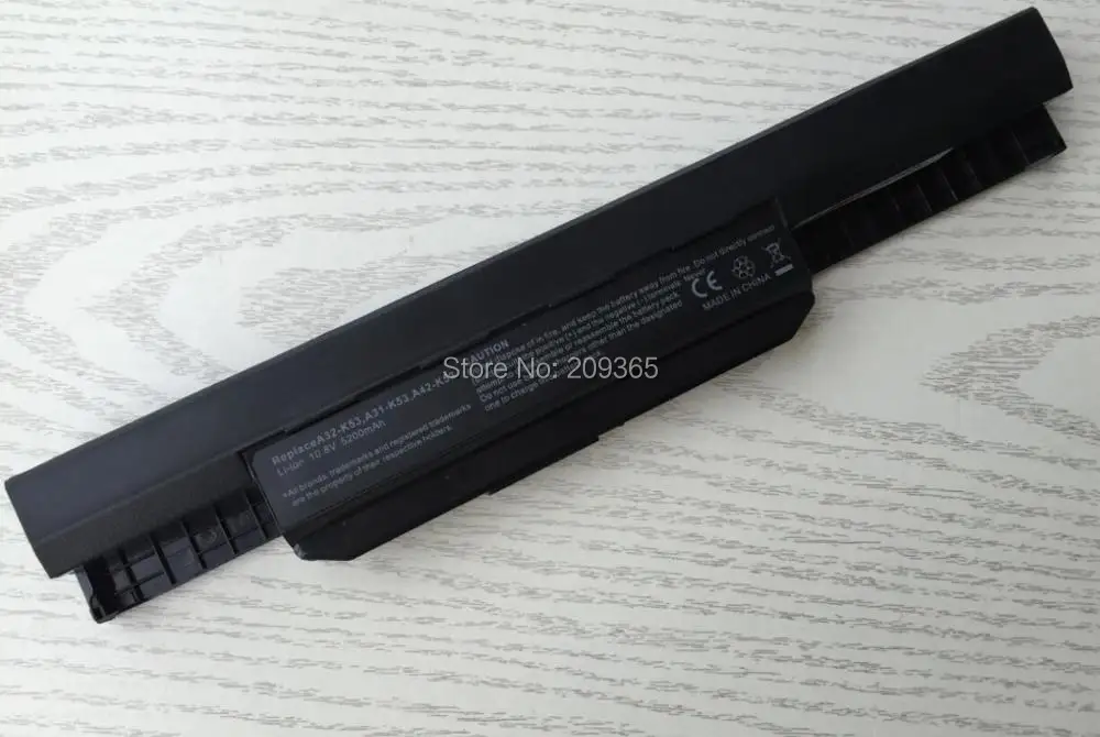 Battery for ASUS K53 K53E K53F K53U K53S K53SV K43B K43E K43F K43S K43U A32 O5C8