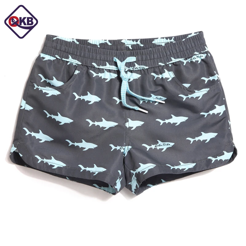QIKERBONG Brand Women beach Board shorts casual Woman Boxer Trunks Lady boardshorts Active Sweatpants Shorts