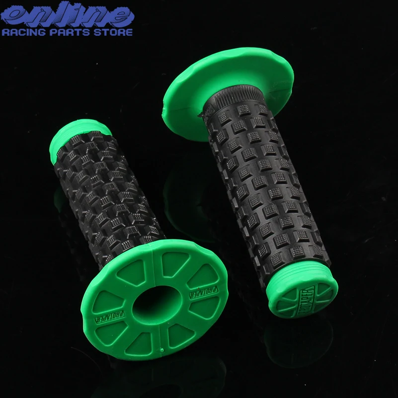 Motorcycle Grip Handle Dirt Bike Rubber Grips 22mm Handle Grip Double Color Top Moto Grips For ATV Motocross Accessories