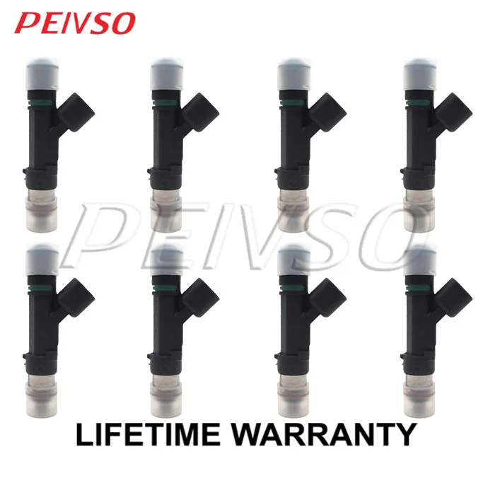 

PEIVSO 8pcs 0280158083 12577869 Fuel Injector For BUICK&CADILLAC LUCERNE / DTS / SRX / STS / XLR 4.6L V8