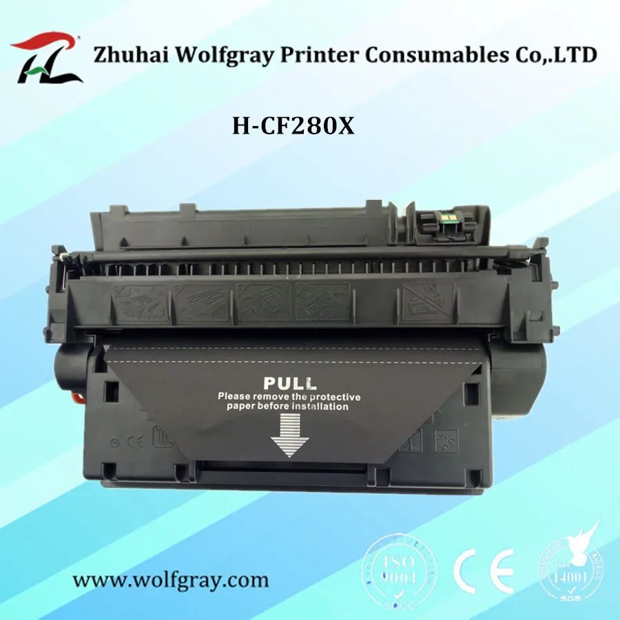 Compatible for HP CF280X 280X easy refill toner cartridges LaserJet 400 M401n/M401dn/M401d;Pro 400 MFP M425dw