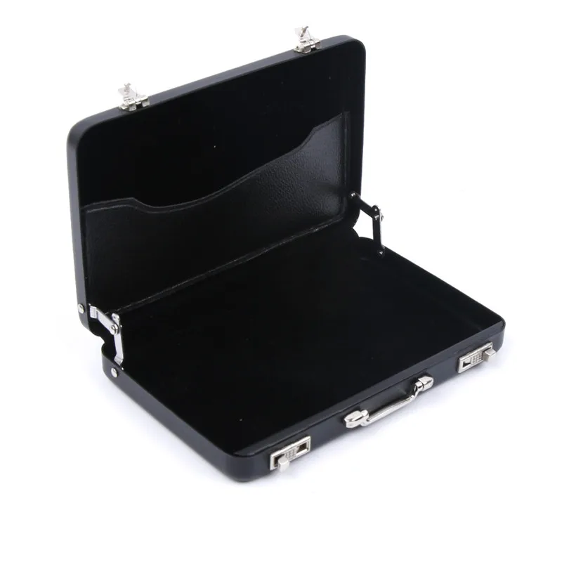 New Aluminum Storage Box Business ID Credit Card Holder Mini Suitcase Bank Card Box Holder Jewelry Case Organizer