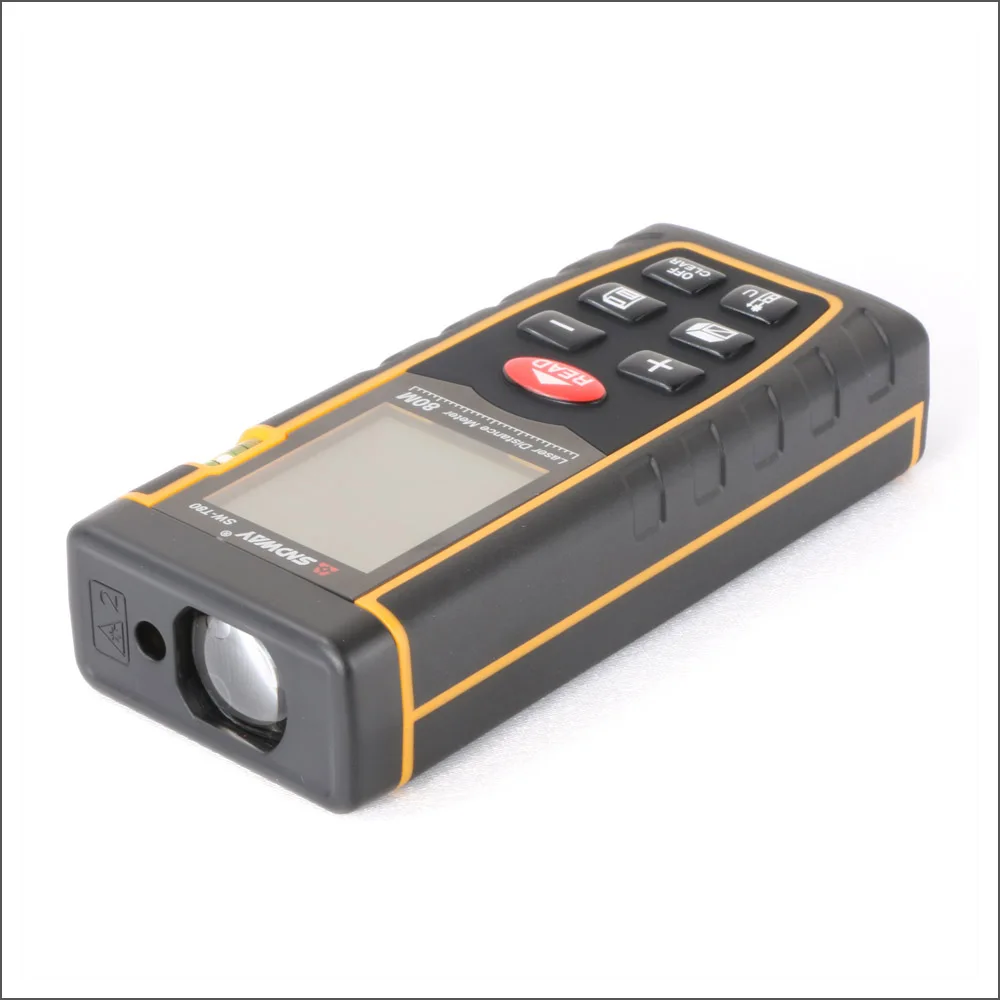 SNDWAY SW-T80 Laser Rangefinder Distance Meter Range Mesurment Tool Device Finder Mini Digital Meater Laser Distance Sensor