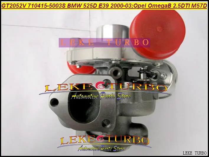 Free Ship Turbocharger For BMW 525D E39 00-03 For Opel Omega B 2.5L DTI M57D 163HP GT2052V 710415-5003S 710415 710415-0001 Turbo