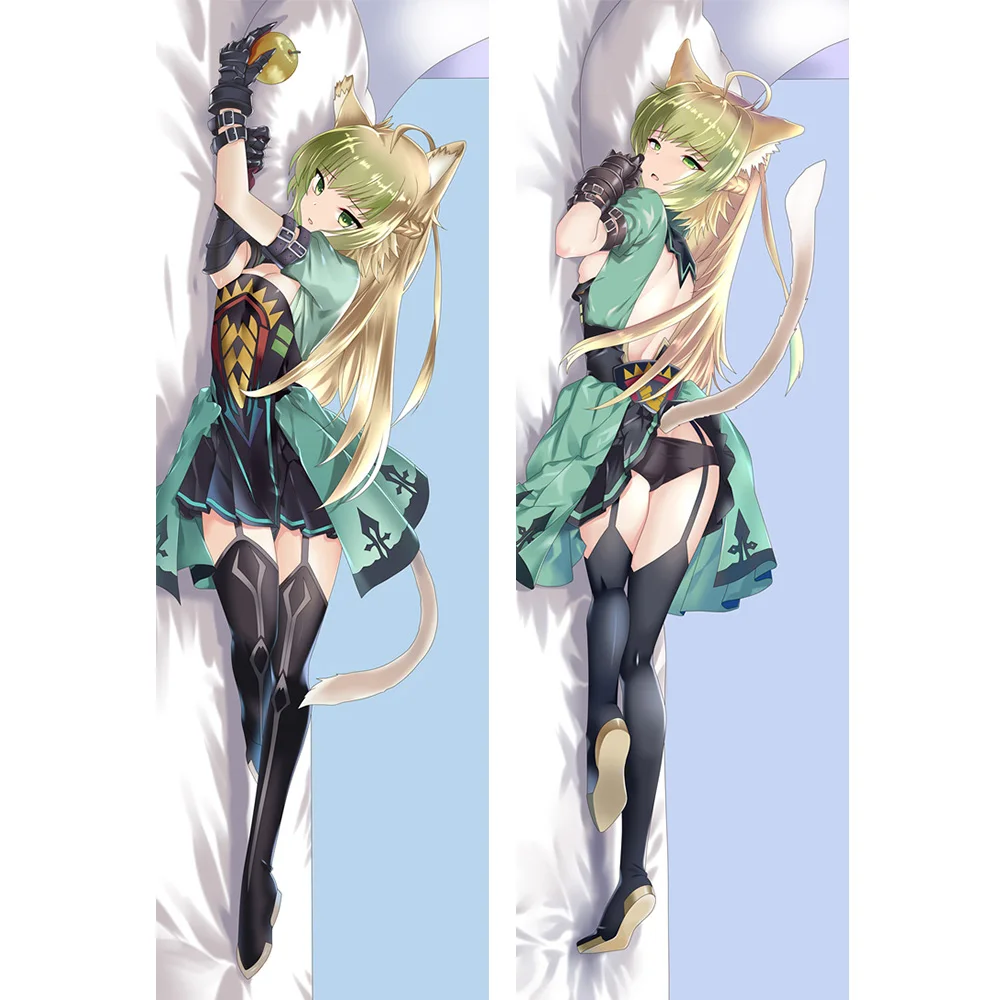 Japanese Anime Body Pillow Cover, Fate Grand Order, Saber, Dakimakura, Tamamo no Mae, Shuten Doji