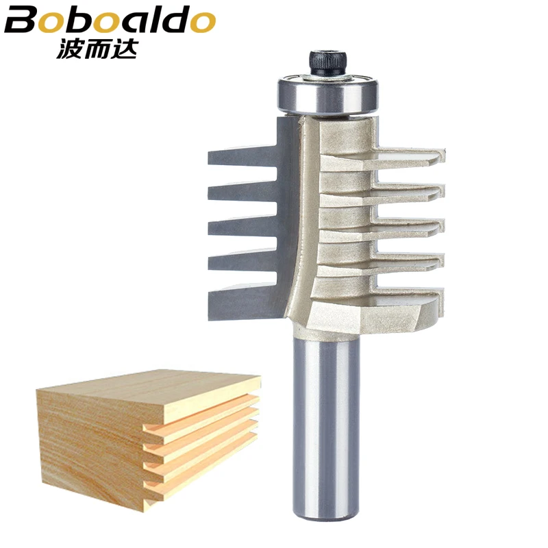 1pc 1/2 "Gambo Punte del Router Per Il Legno Lavorazione Del Legno Strumento Semicerchio Da Infilare Cuciture Coltello CNC Bevel Gear Cutter