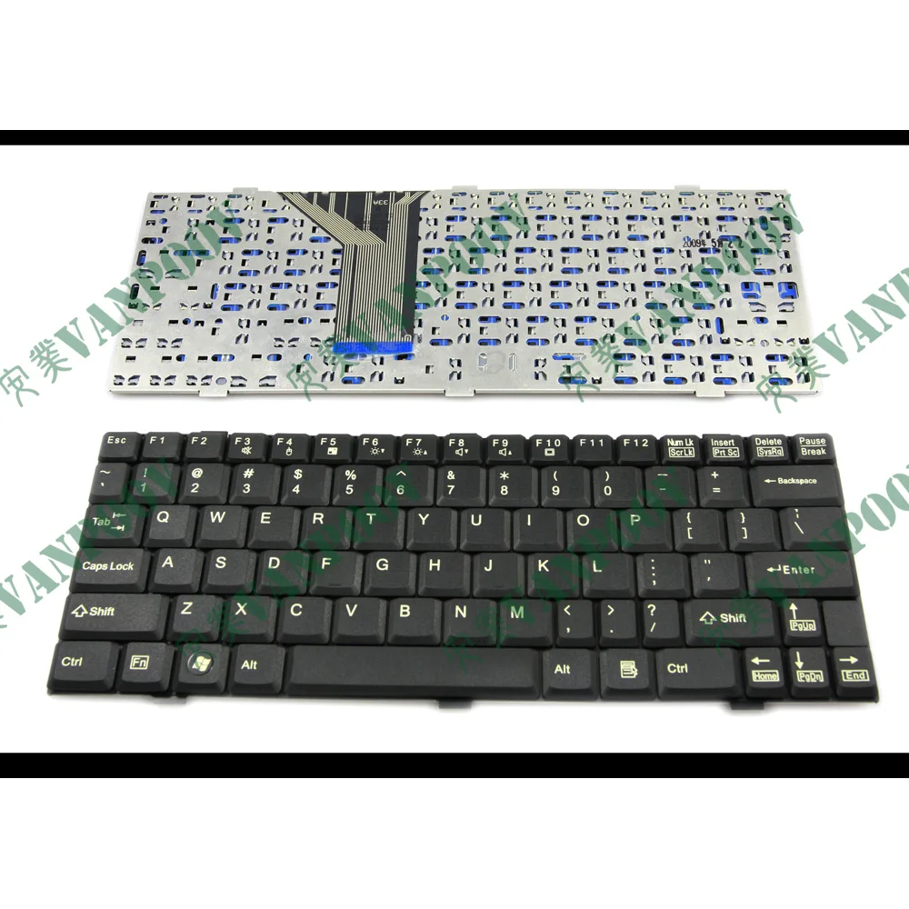 New Notebook Laptop Keyboard for Fujitsu LifeBook P5000 P5010 P5020 Black US Version -  K022333A