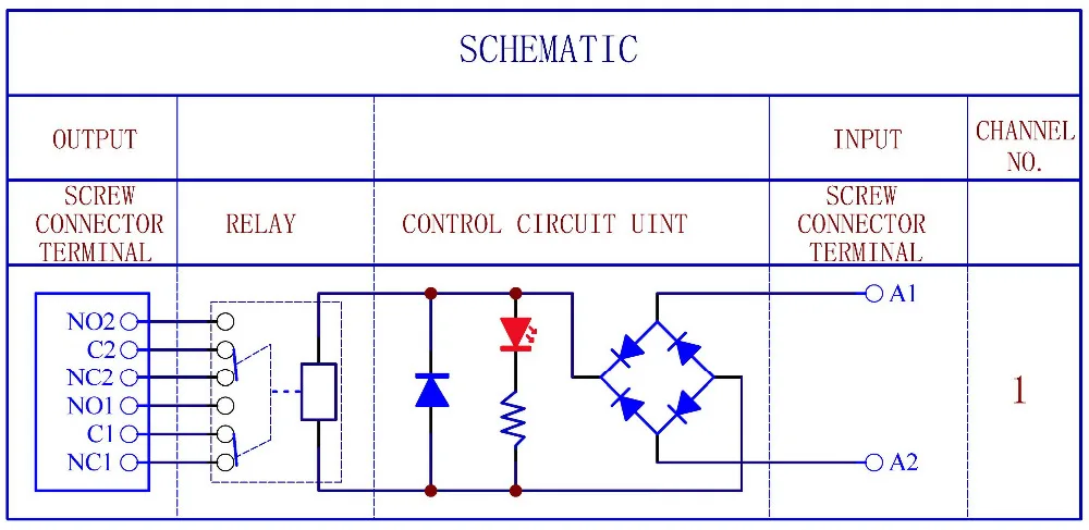 Electronics-Salon AC/DC 5V Slim DIN Rail Mount DPDT Signal Relay Interface Module, RY5W-K.