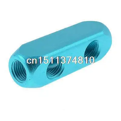 

Aluminum 3 In 2 Out Air Compressor Manifold Block Turquoise