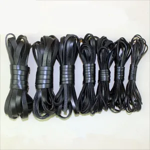2 m echte Lederschnur, 2 3 4 5 6 8 10 12 20 mm, DIY -Armband Schwarzer Lederseildraht, Schmuckhersteller 12 Hauptverkaufsarm 12 Saiten - №9
