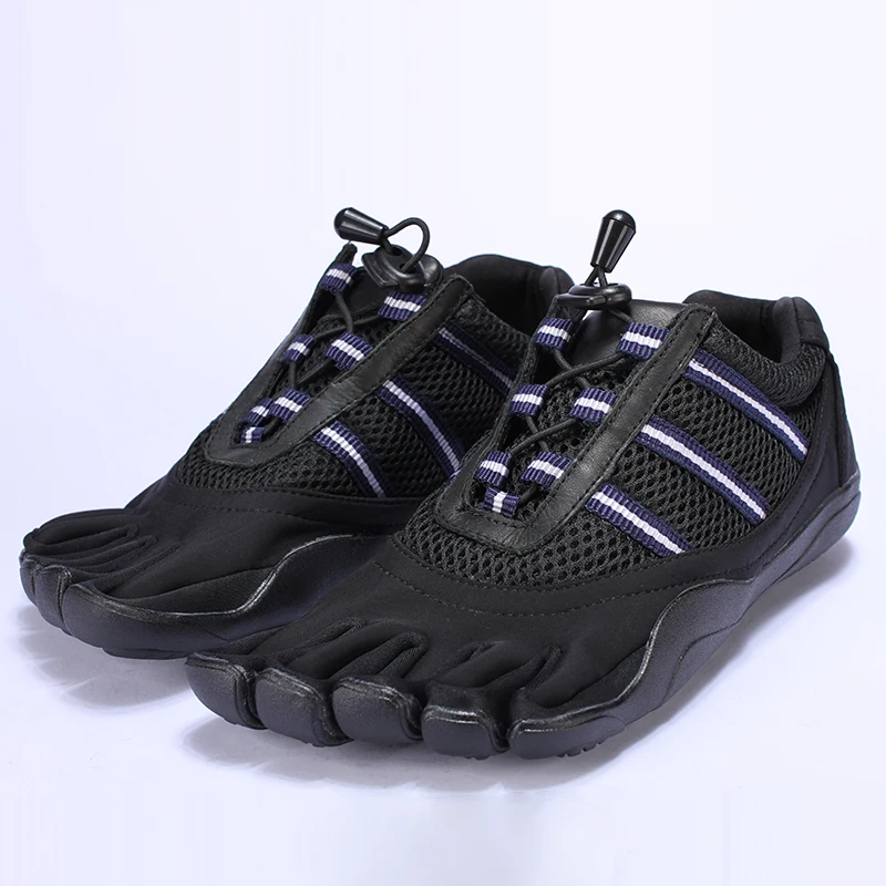 Zapatillas deportivas ligeras y transpirables para hombre y niño, tenis de goma con cinco dedos, antideslizantes, talla grande 45, 44, oferta