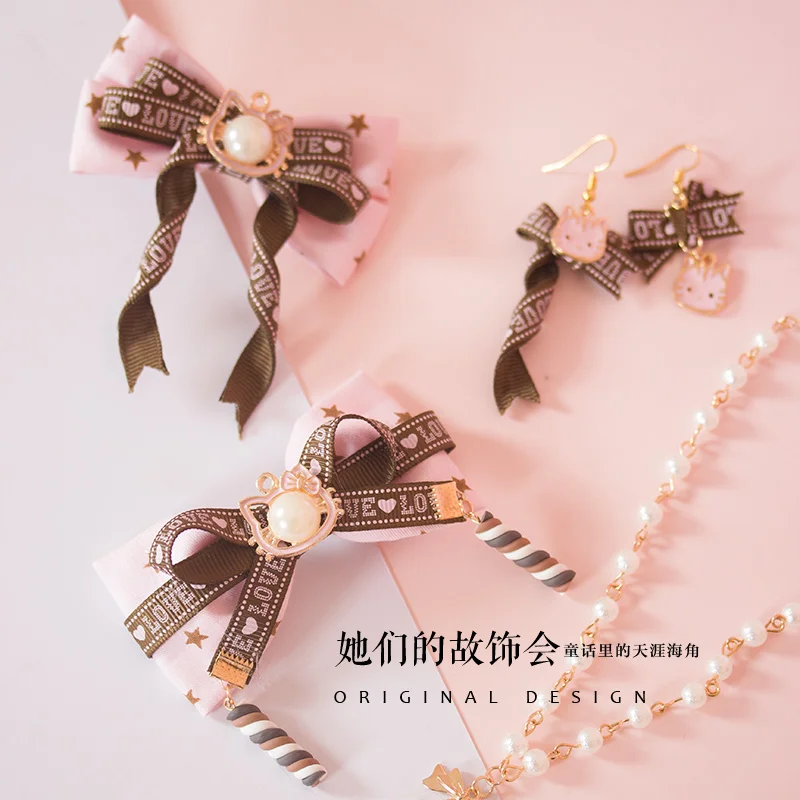 

Princess sweet lolita trappings hairpin character lovely pattern DIY for lolita girls best choice for lovely style GSH075