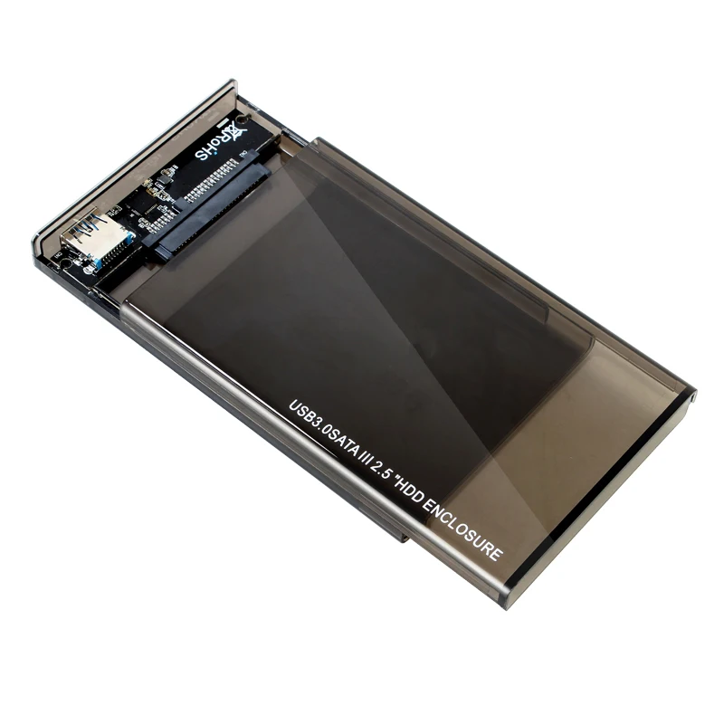 2.5 HDD Trường Hợp SATA để USB 3.0 Adapter Bên Ngoài Bao Vây Ổ Cứng cho SSD Đĩa HDD Box Trường Hợp HD 2.5 SSD Trường Hợp SATA để USB