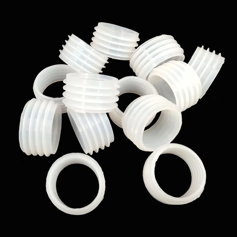 

SY 3pcs/5pcs White Rubber Seal Grommet For Hookah Shisha Water Pipe Sheesha Chicha Narguile Glass Base Bottle Accessories