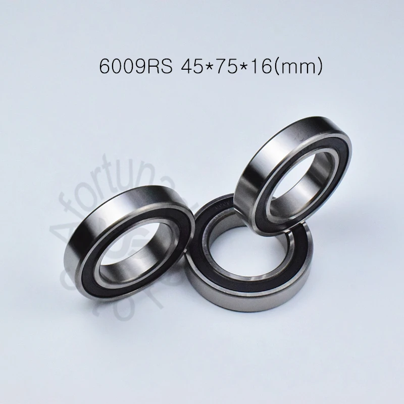 

6009RS 45*75*16(mm) 1Piece bearing ABEC-5 rubber sealing type bearings 6009 6009RS bearing