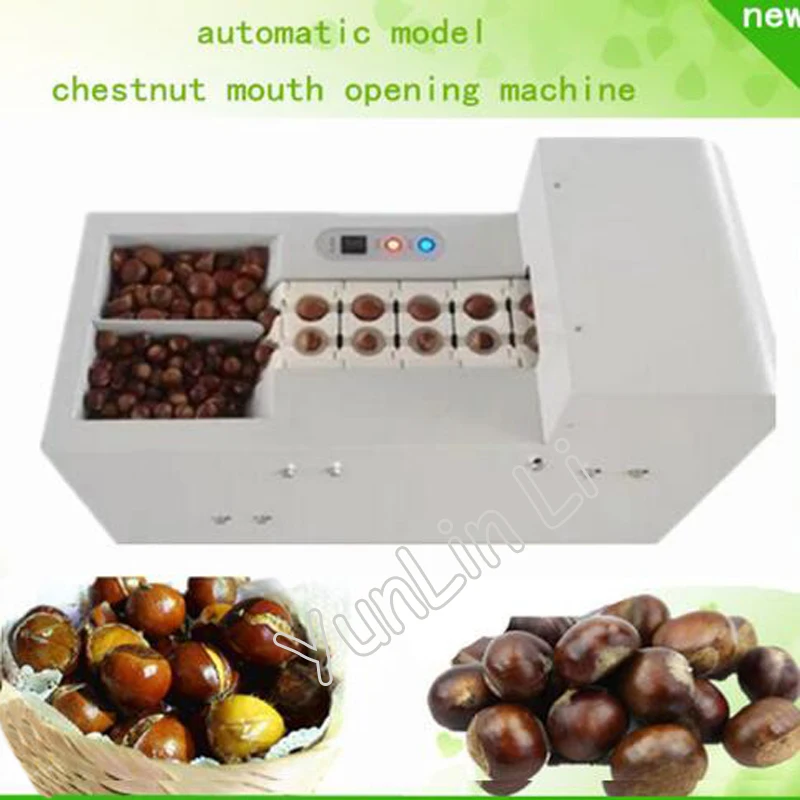 Automatic Chestnut Mouth Opening Machine Chinese Chestnut Cutting Machine Chestnut Incision