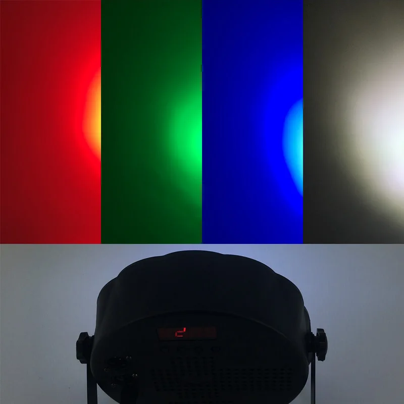 4PCS LED Par Light RGBW 54x3W Disco Wash Light8 Channels DMX 512 LED Uplights Stage Lighting Effect Light Fast Shipping