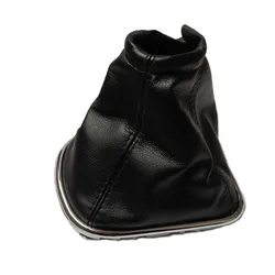 Car Styling Shift Gear Knobs Gaitor Leather Boot With Chrome Frame For CHEVROLET CRUZE 2008-2012 Auto Accessories