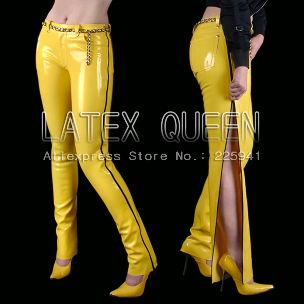 Pantalon en latex rubbe