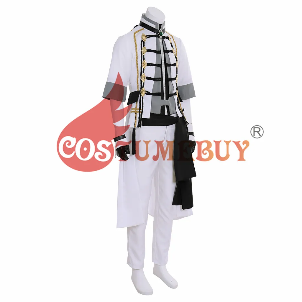 Final Game XIV Fantasy Little Ladies' Day Idols Male 2017 Cosplay Costume Outfit Set White Suit Halloween Custom Made