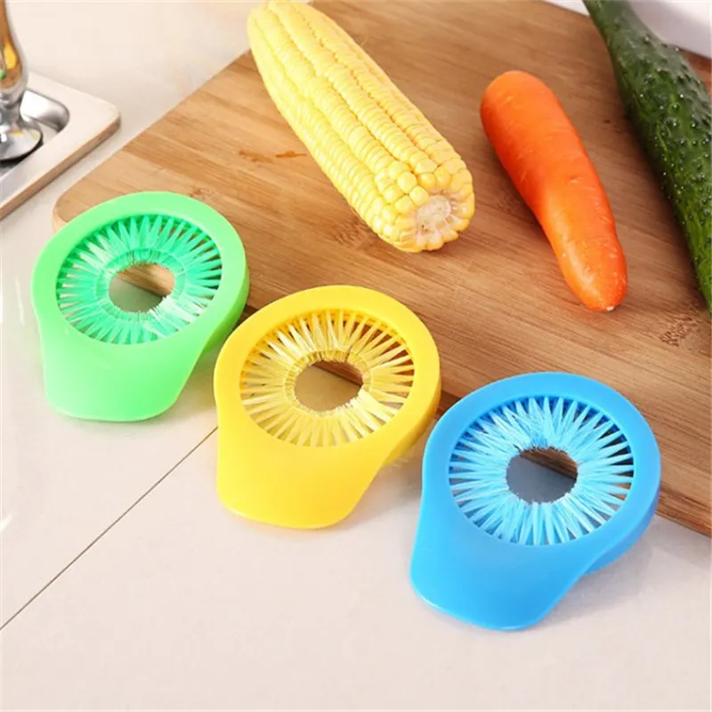 Hot Creative Kitchen Gadgets Corn yam radish cleaning brush round vegetable and fruit decontamination cleaner New pattern AB104