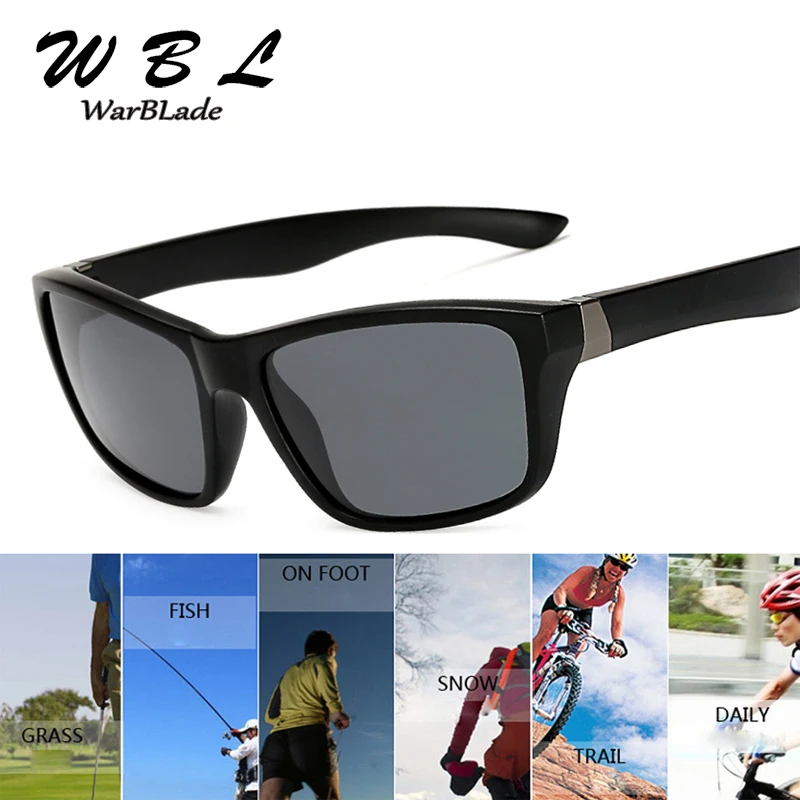 

WarBLade Men's Sunglasses High Quality Polarized UV400 Driving Male Sun Glasses For Men Women New Eyewear 2019