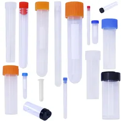 10PCS Sewing Tools Needles Containers Holder Transparent Plastic Functional Embroidery Felting Bottle Sewing Needle Box Case