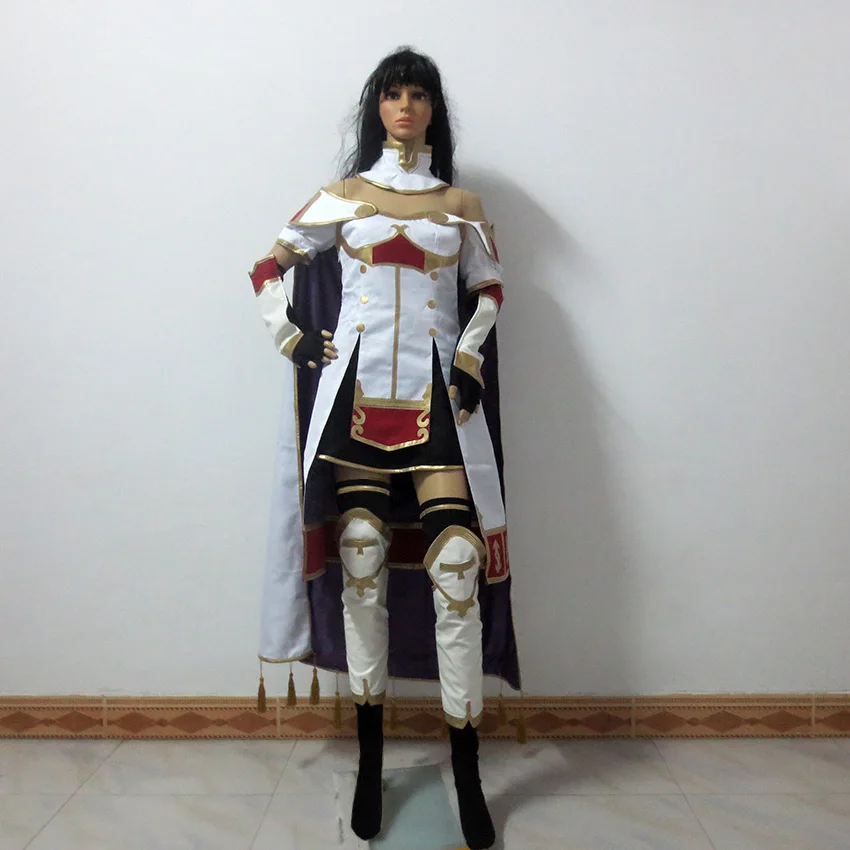 Fire Emblem Celica Christmas Party Halloween Uniform Outfit Cosplay Costume Customize Any Size