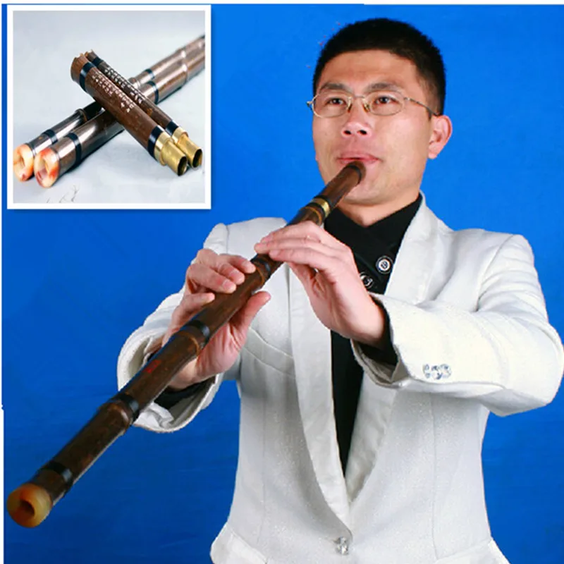 

8 Hole Xiao Flute Two Section Bass Flute Instrumento Musical Professional Transverse Bamboo Concert Flute 8 Hole Xiao Flute