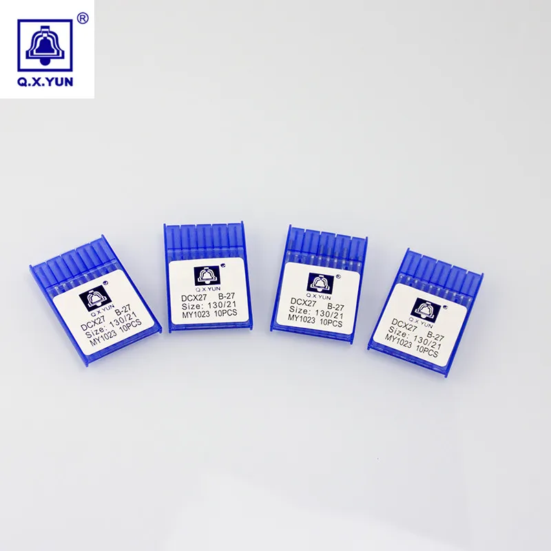 100pcs DCX27 SY6120 82X1 81X5  191GS B27 21# MY1023 QXYUN sewing needles accessory for Pegasus Siruba industrial sewing machine