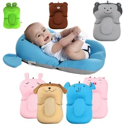 Baby Shower Portable Air Cushion Bed Babies Infant Baby Bath Pad Non-Slip Bathtub Mat NewBorn Safety Security Bath Seat Support