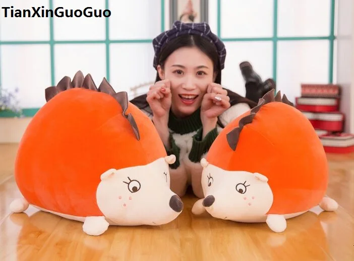 cartoon Hedgehog large 50cm soft cotton plush toy throw pillow birthday gift h1006