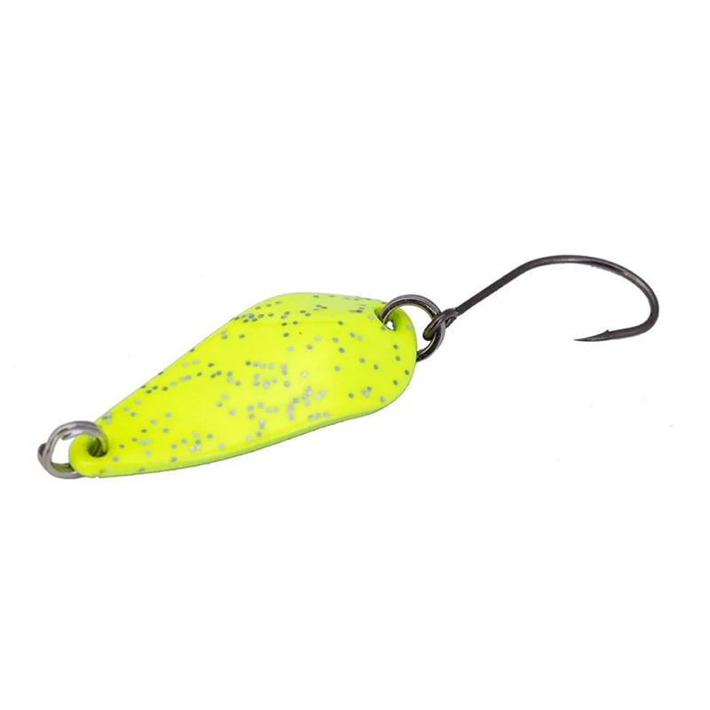 1PCS Mini 3.5g Spoon Fishing Lure 30mm Metal Jigging Lure Baits Hard Fishing Tackle Crankbait Jig Swimbait Pesca
