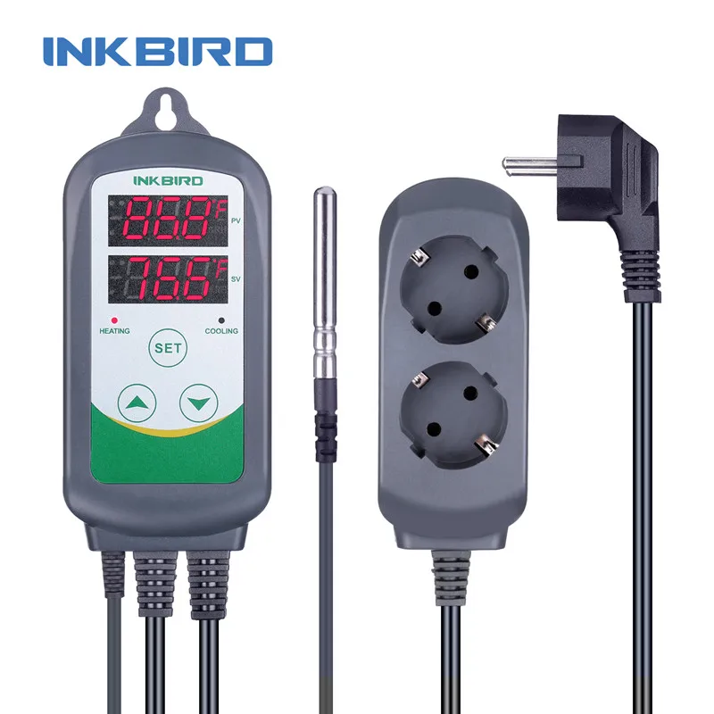4 Type Inkbird Verwarming En Koeling Temperatuurregelaar Met Twee Relais Voor Carboy, Kas, Terrarium, Aquarium, Brouwen