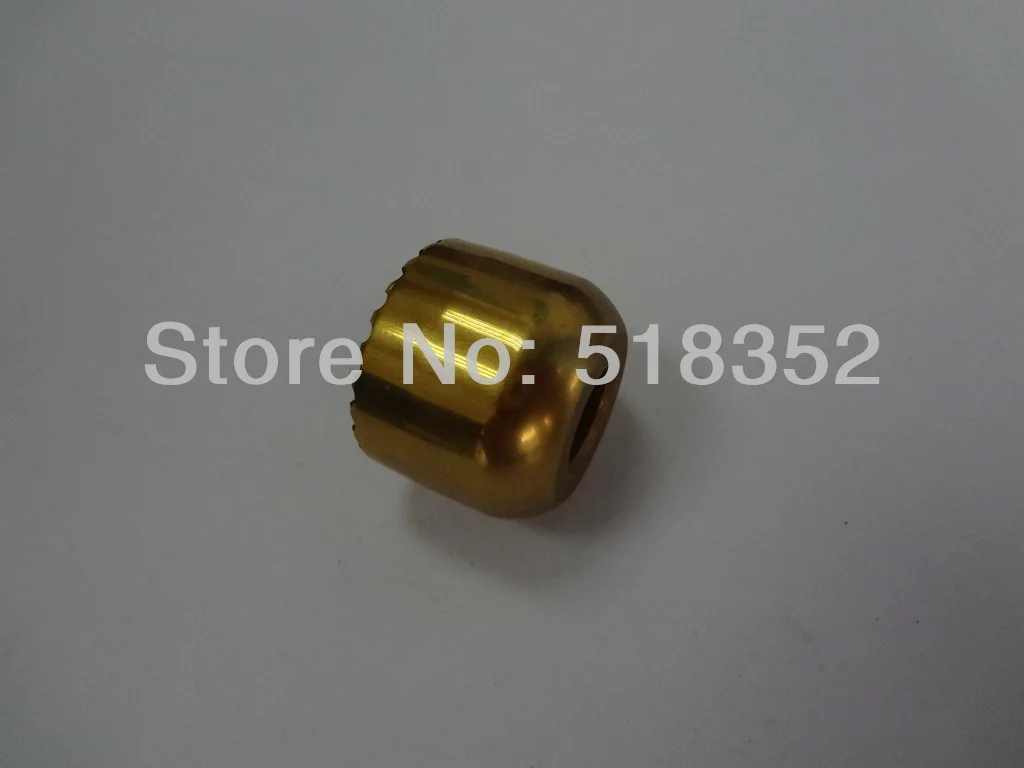 X056C075H01 Mitsubishi M009G Power Feed Contact Plating with Titanium Upper / Lower with Corner R Type for WEDM-LS Machine Parts