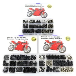 Fit For Ducati 748 916 996 998 Motorcycle Accessories Full Fairing Bolts Kit Washer Fastener Clips Nuts Screws Steel