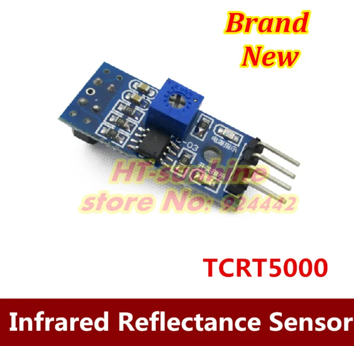 

Free shipping 200PCS/LOT TCRT5000 infrared reflectance sensor Obstacle avoidance module tracing sensor tracing module