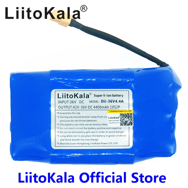 36V 4.4Ah 4400mah wysoki odpływ dwukołowa deskorolka elektryczna samobalansująca bateria litowa do samodzielnego równoważenia pasuje do 6.5 \