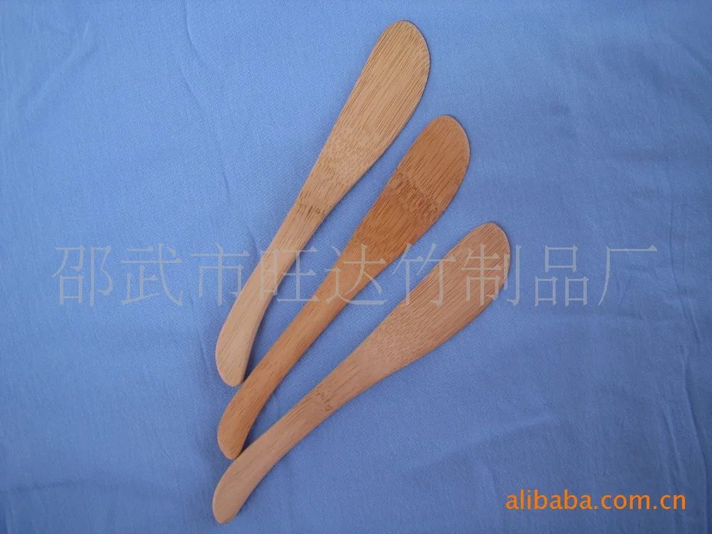 Factory direct butter knife cake knife bamboo spatula mask plate fruit knife models customized a variety of styles