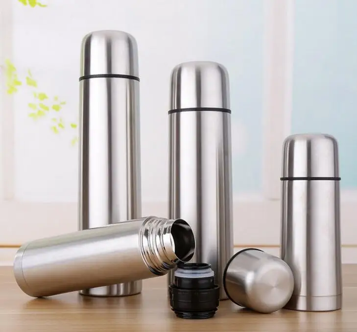 350/500ML New Coffee Thermos Cup Water Bottle  Stainless Steel  Vacuum Flask Thermoses Travel Mug Thermo Cup Thermos Coffee Mugs