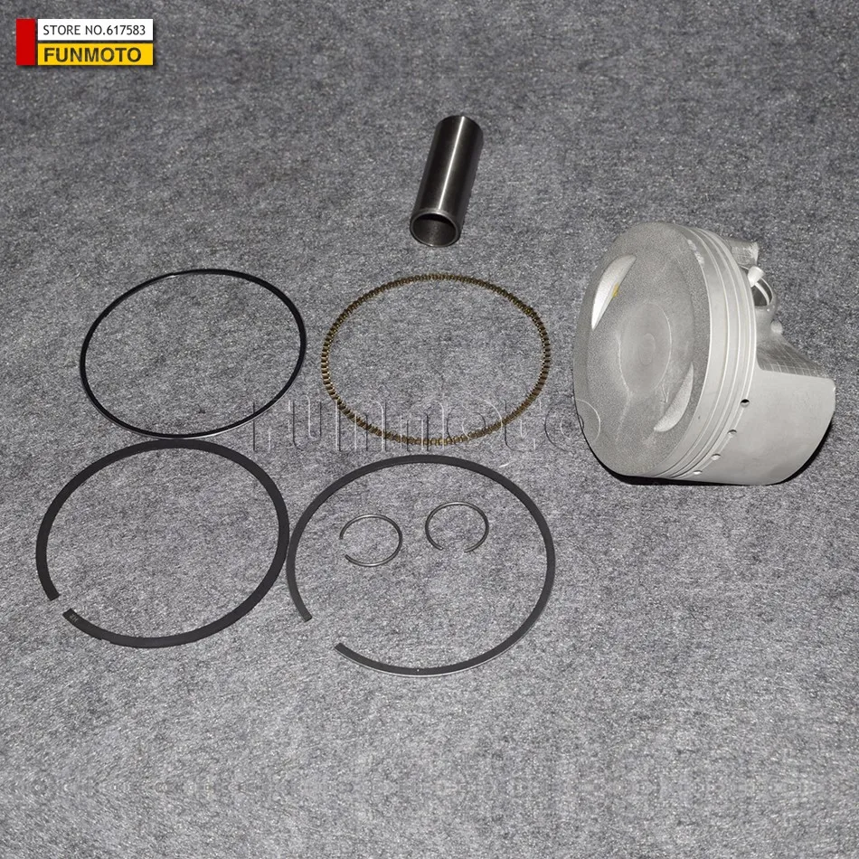 Piston/Rings/Pin/Circlip Fit For HS400/HISUN 400 ATV Diameter of Piston 93mm,Height 62mm/ pin diameter 24.6mm