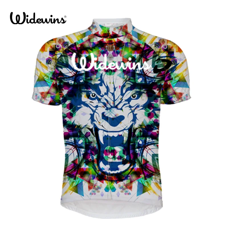 

NEW wolf State Summer Flag Men's Cycling Jersey Cycling Clothing Bicycle Short Maillot Ciclismo Bike Clothes Breathable 5764