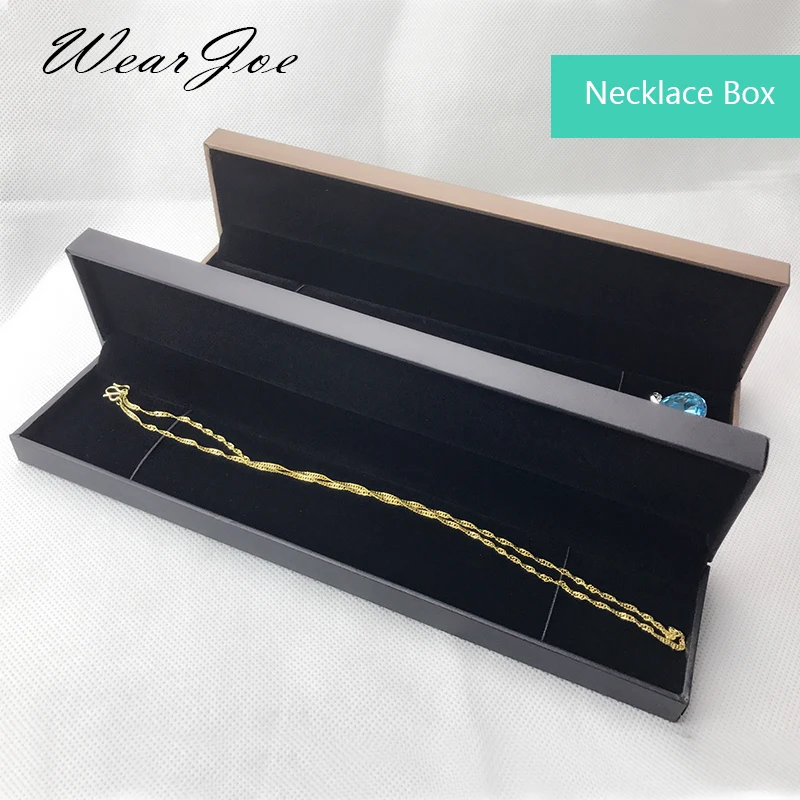 1 Vintage Black Leatherette Paper Jewelry Display Box 5 Style Ring Pendant Bangle Bracelet Pendant Storage & Package Stand Case