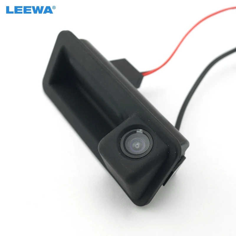 

LEEWA Car Rearview Camera Trunk Handle Camera for Land Rover Freelander Range Rover Ford Mondeo Fiesta S-Max Focus 2C3C Original