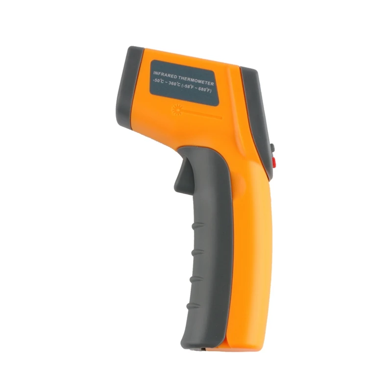 Digital Infrared Thermometer Non Contact Infrared Thermometer LCD Temperature Pyrometer IR Laser Point Gun -50~360 Degree